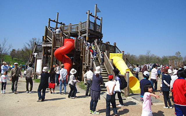 遊具エリア 国営越後丘陵公園